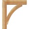 Ekena Millwork Thorton Block Rough Sawn Bracket, Western Red Cedar, 4"W x 22"D x 26"H BKT04X22X26THR05RWR - alternate 3